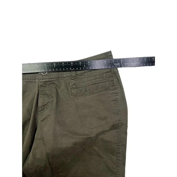 Kuhl Freya Pants Women's 12 Reg Green Hiking Trail Outdoor Cargo Pants - Picture 7 of 10